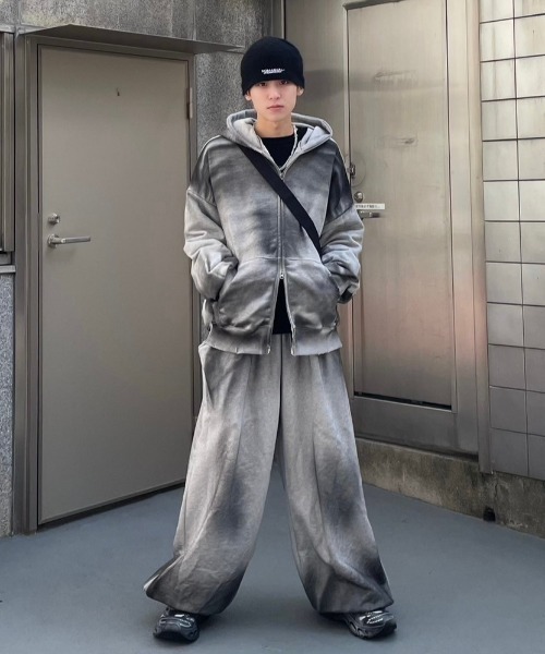 【nmtc+】washing スウェット セットアップ スウェットパンツ ジャージ 「nmtc+」washing sweat pants