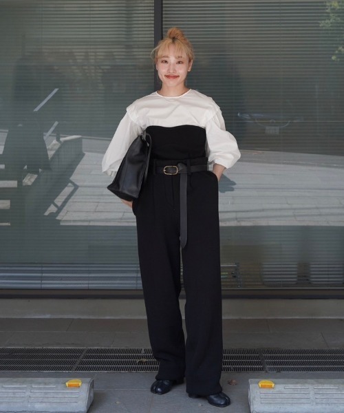 ETRE TOKYO◆ニットビスチェボリュームスリーブブラウス/FREE/コットン/BEG/1224510115-0 ETRE TOKYO ブラウス シャツ ニットビスチェボリュームスリーブ