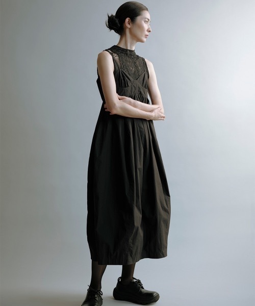 【新品】TELOPLAN（テーロプラン）ロングワンピース ネイビー TELOPLAN（テーロプラン） ワンピース Ying Dress : ZOZOTOWN Yahoo!店
