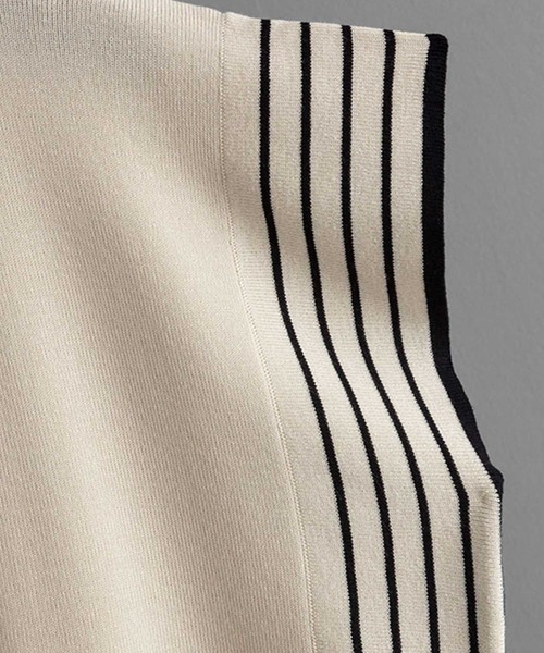 ニット 変形スリーブパンツセットアップ レディース : 88699369  