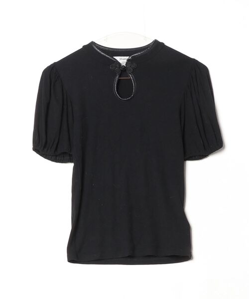 「jouetie」 半袖カットソー MEDIUM ブラック レディース jouetie 「jouetie」 半袖カットソー MEDIUM ブラック