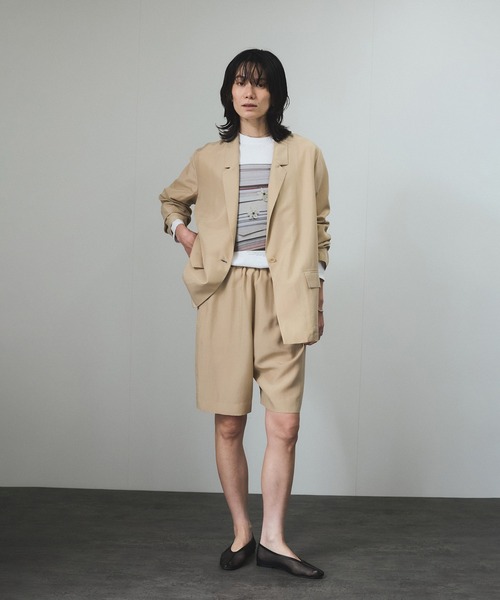 美品✨SALON adam et rope シルク テーラードジャケット シャツ SALON adam et rope'｜[25SS]GENTLE SILK ジャケット【セットアップ