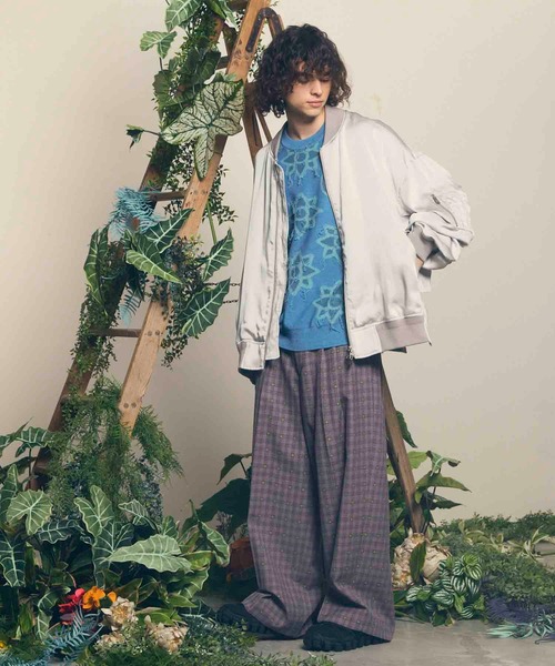 MAISON SPECIAL ma1 ma-1 「UNISEX」Stretch Satin Prime-Over