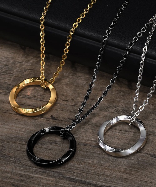 SBG by 7JEWELRY ネックレス SBG 英字デザインリングネックレス メンズ 