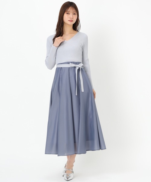 MISCH MASCH（ミッシュマッシュ） ワンピース カシュクールドッキング