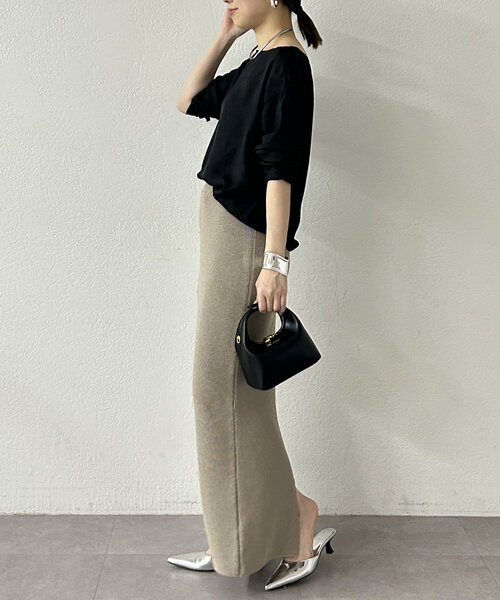 Loungedress ブラウス シャツ サテンブラウス レディース