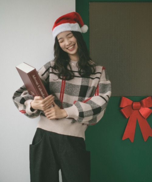 「VANNIE U」 長袖ニット FREE ベージュ レディース_画像8