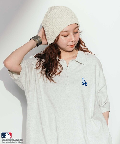 FREAK'S STORE ワンピース MLB 半袖 ポロワンピース : ZOZOTOWN