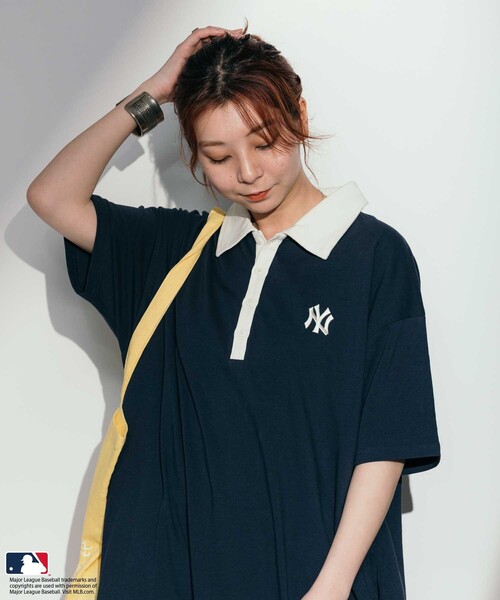 FREAK'S STORE ワンピース MLB 半袖 ポロワンピース : ZOZOTOWN
