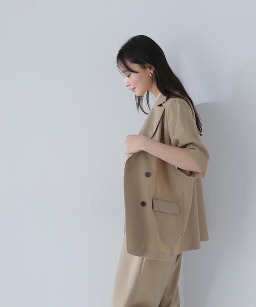 NATURAL BEAUTY BASIC ジャケット テーラードジャケット 「THINK