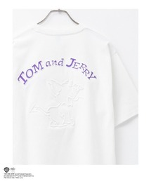 tシャツ 「Tom＆Jerry /トムとジェリー 」バックエンボス デビル