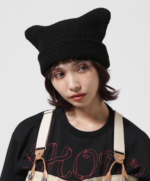 CHICA ニット帽 ニットキャップ Chica/チカ/DEVIL Knit Cap レディース
