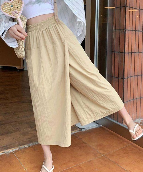 Sally Lunn パンツ ガウチョスカートパンツ レディース : ZOZOTOWN
