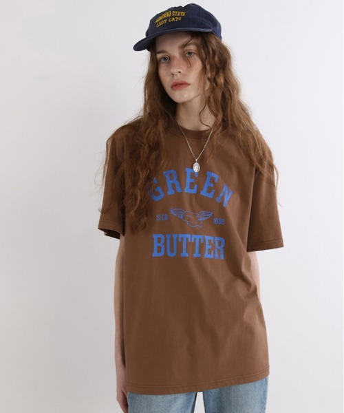 GREEN BUTTER tシャツ WING TEE レディース : ZOZOTOWN Yahoo!店