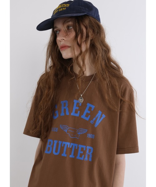GREEN BUTTER tシャツ WING TEE レディース : ZOZOTOWN Yahoo!店