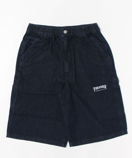 THRASHER パンツ 「THRASHER」ペインターデニムショーツ 017060