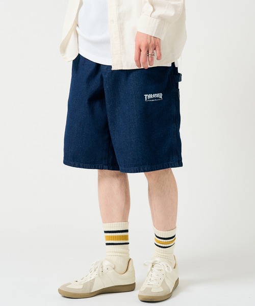 THRASHER（スラッシャー） ハーフパンツ ワイドパンツ パンツ 短パン