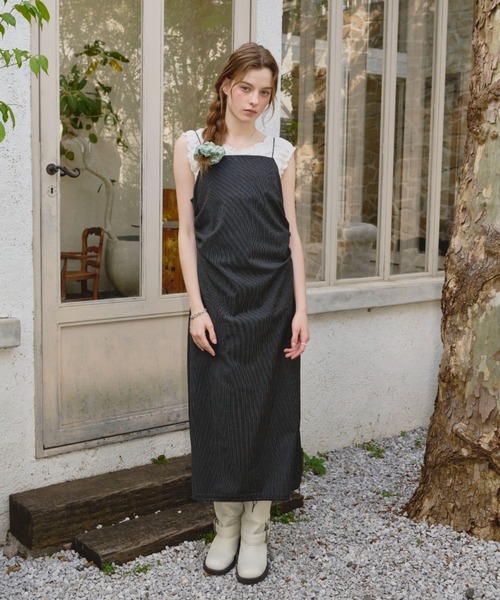 tシャツ Mellow velour top レディース GIUNON tシャツ hem mellow crinkled t-shirt / ヘムメロウ