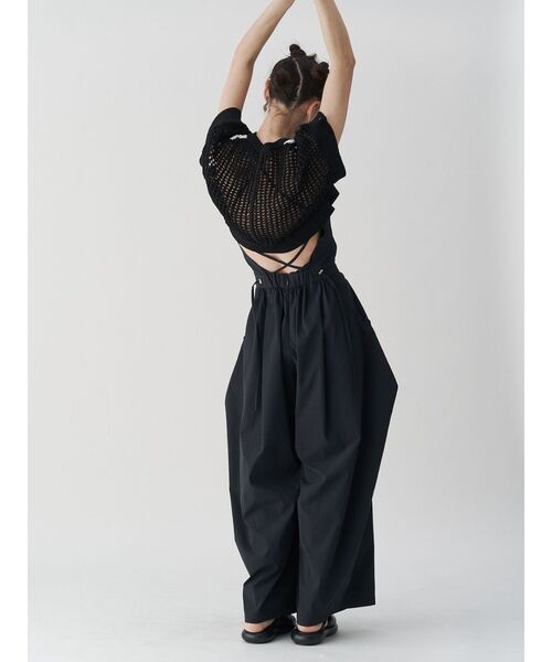 ニット セーター CROCHET WAVE TOP / クロシェウェーブトップ レディース UN3D. ニット セーター CROCHET WAVE TOP / クロシェウェーブ