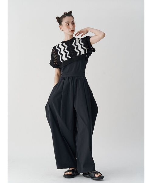 UN3D. ニット セーター CROCHET WAVE TOP / クロシェウェーブ