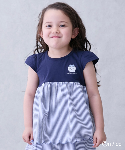 チュニック 「ちいかわ」ドッキングカットチュニック キッズ 子供服 女の子 | petit main