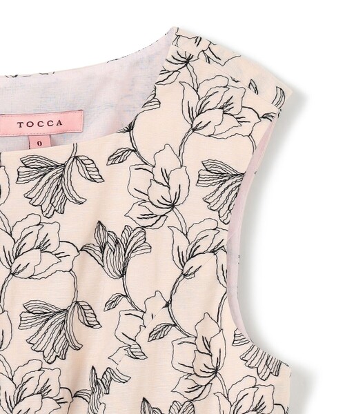 ワンピース CHAMBRAY GARDEN ドレスの画像