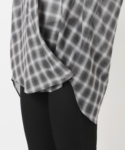 OUGHT ウール チェック ワークシャツ M ジャーナルスタンダード OUGHT ウール チェック ワークシャツ M ジャーナルスタンダード