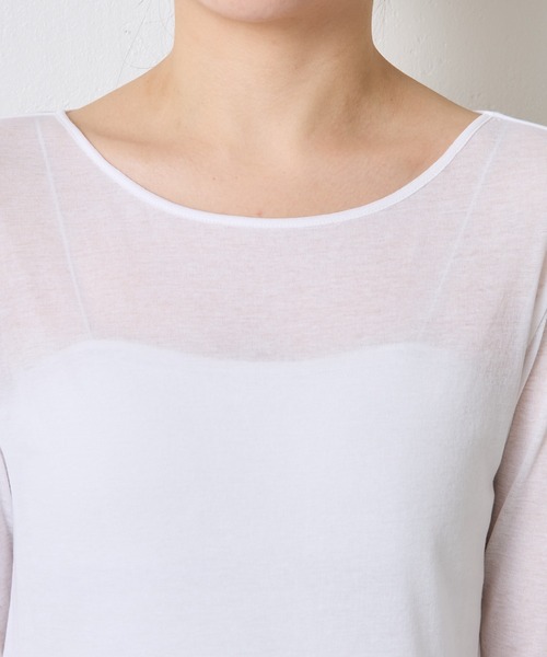 COLLAGE GALLARDAGALANTE◆Tシャツ/FREE/ホワイト/CLZ1031306A0004 COLLAGE GALLARDAGALANTE｜ジョーゼットロンTEE | Rakuten