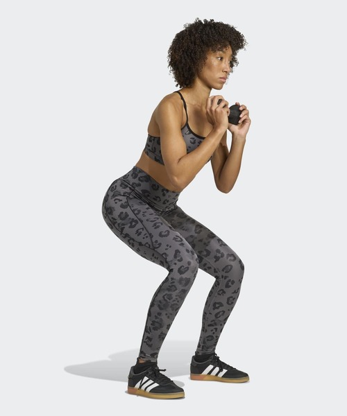 adidas レギンス スパッツ Optime エッセンシャルズ フル