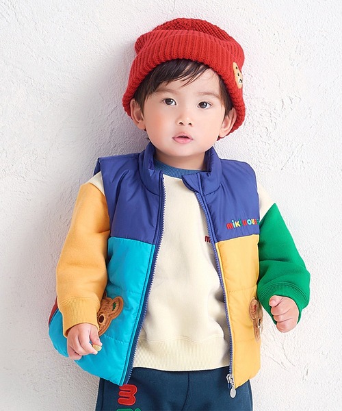 MIKI HOUSE（ミキハウス） ベスト プッチー中綿ベスト キッズ 子供服 