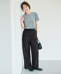 ワイドパンツ パンツ ＼26ss再入荷/ スリ...の詳細画像3