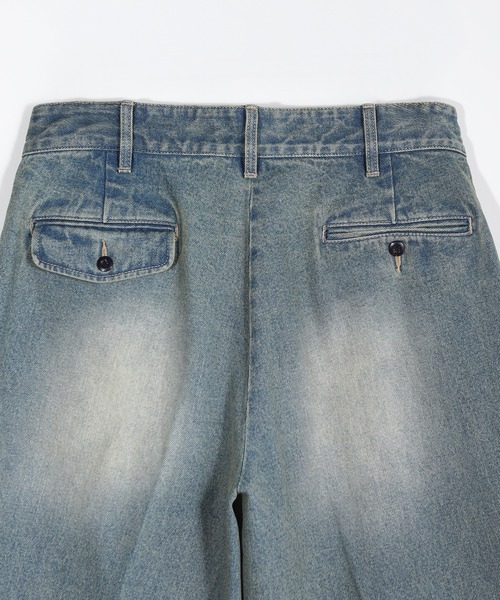 FUSE（フューズ） ジーンズ セミワイドデニムタックパンツ メンズ