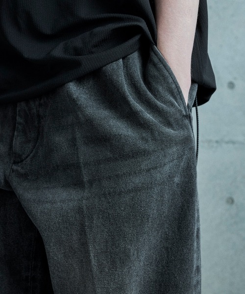 FUSE（フューズ） ジーンズ セミワイドデニムタックパンツ メンズ