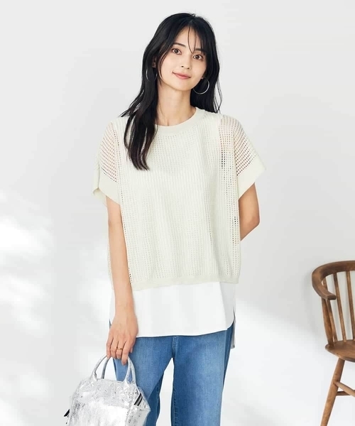 ★Brightさま専用★ a.v.v ニット セーター ラメメッシュサマーニット レディース