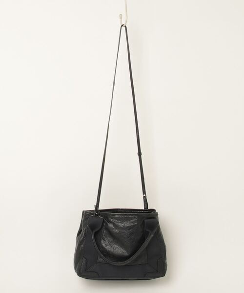 BALENCIAGA 「BALENCIAGA」 ネイビーカバス XS 2WAYバッグ