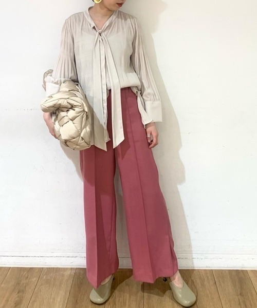 ミラオーウェン　Mila Owen　☆新品☆　パンツ　サイズ０ ミラオーウェン ワイドチノパンツ 0サイズ - メルカリ