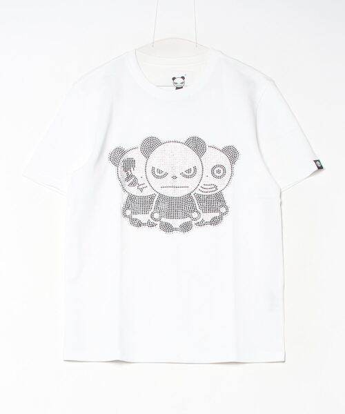 HIPANDA（ハイパンダ） tシャツ 男女兼用 HIIPANDA ラインストーン