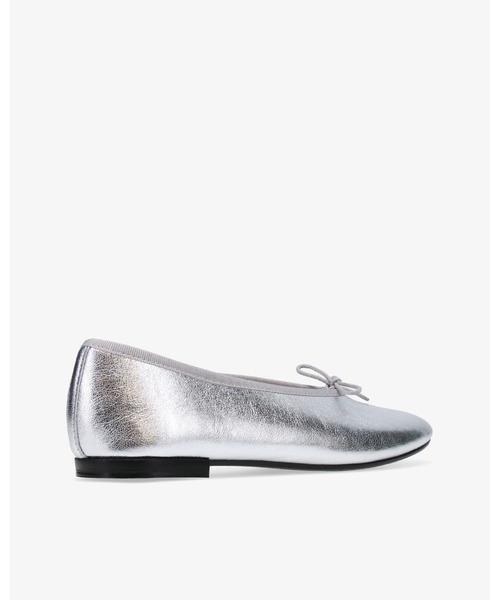 repettoレペットバレエシューズシルバー38 美品】repetto レペット バレエシューズ シルバー 38 バレエシューズ