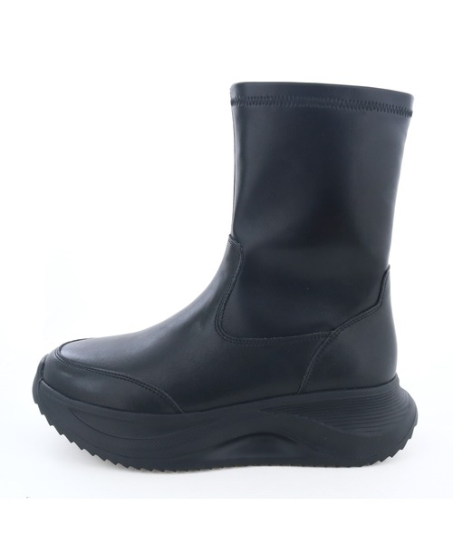 あしながおじさん ブーツ 厚底ストレッチブーツ 4810003 レディース