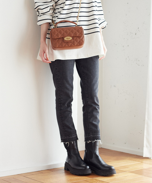 「JOURNAL STANDARD」 デニムパンツ 40 ネイビー レディース