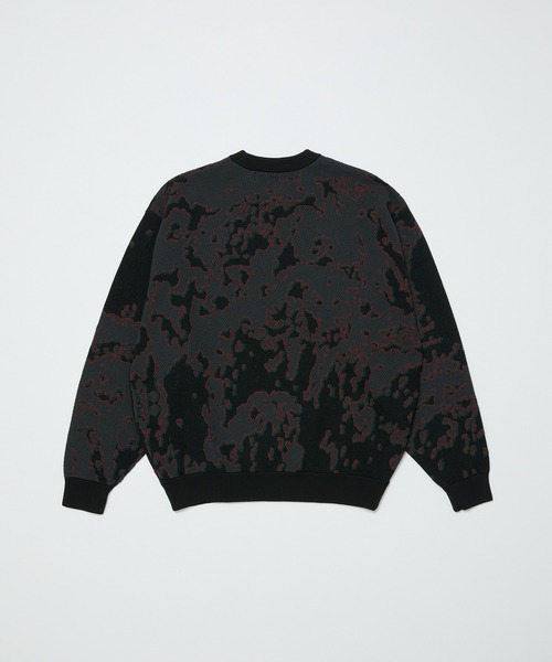 bal（バル） セーター ニット JACQUARD PATTERN CREWNECK SWEATER