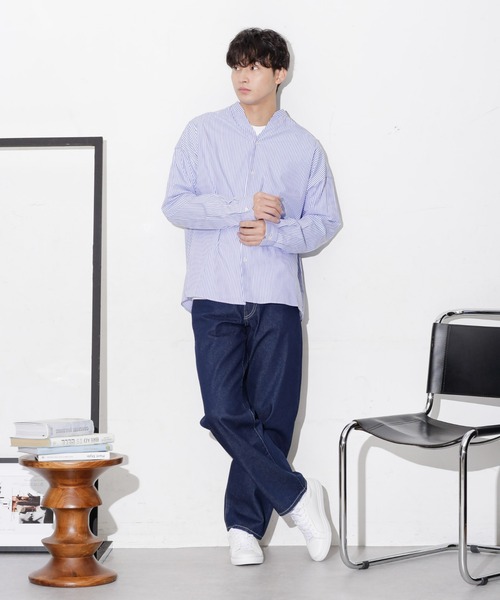 「NANO universe」 デニムパンツ M ネイビー メンズ