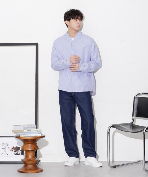 「NANO universe」 デニムパンツ M ネイビー メンズ