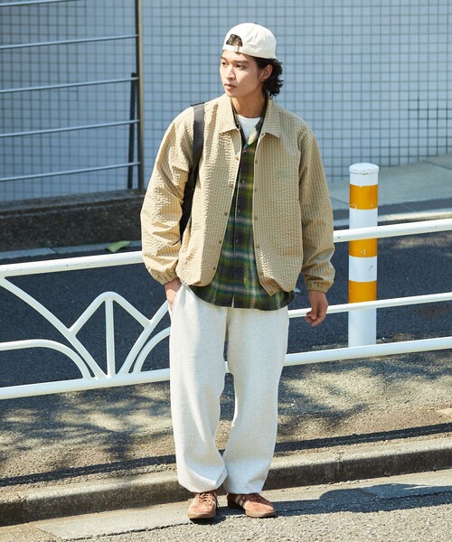 UMBRO アンブロ ジップ ジャケット S ホワイト 総柄 UMBRO 【KOREA COLLECTION】HBL OG STAND-NECK TRACKJACKET