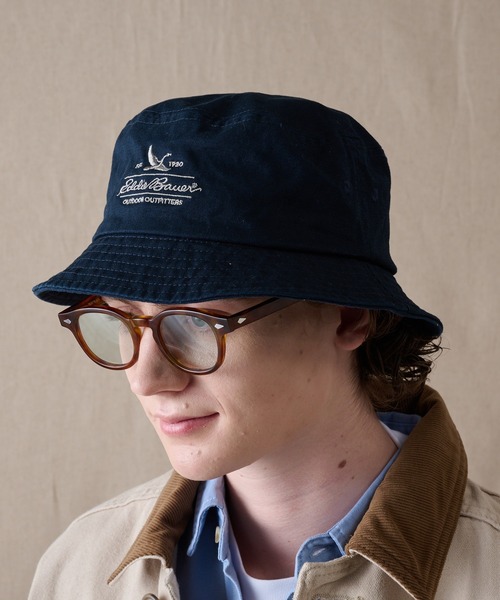 Eddie Bauer（エディーバウアー） 帽子 ハット コットンツイル ロゴ