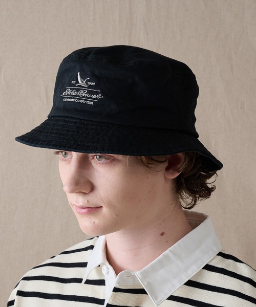 Eddie Bauer（エディーバウアー） 帽子 ハット コットンツイル ロゴ