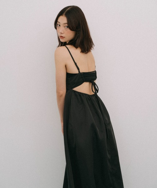 HANNE キャミソールワンピース フリー ブラック レディース : ZOZOTOWN