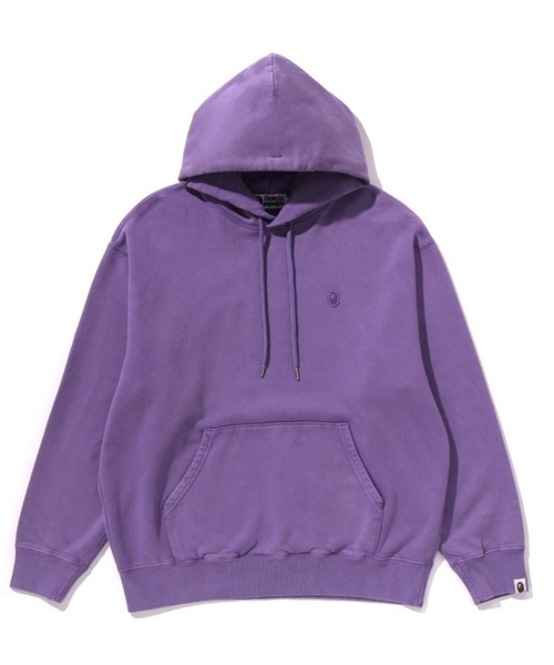 A BATHING APE（アベイシングエイプ） パーカー GARMENT DYE ONE POINT