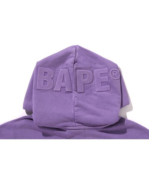 A BATHING APE（アベイシングエイプ） パーカー GARMENT DYE ONE POINT