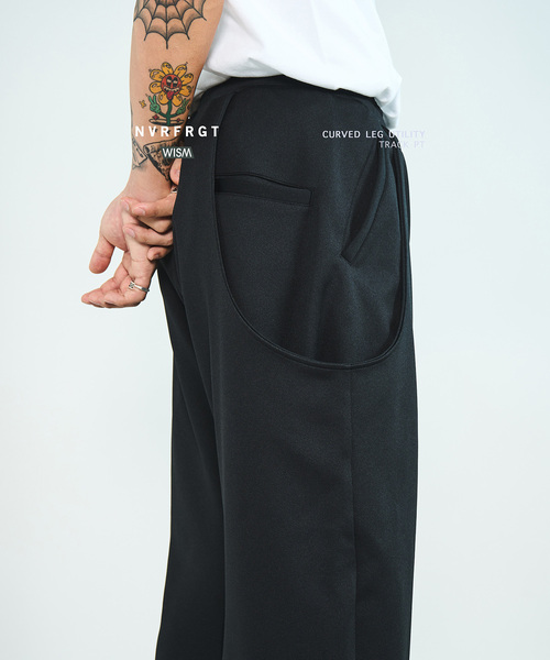 NVRFRGT（ネヴァーフォーゲット） パンツ × WISM別注 CURVED LEG